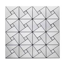 Pastilhas Adesivas Decorativas Papel De Parede 30x30cm Prata Pastilhas Adesivas Decorativas Papel De Parede 30x30cm Prata