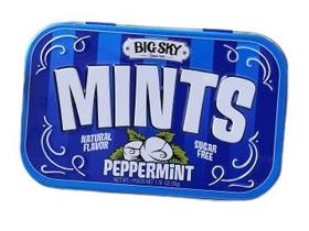 PASTILHAS Balas Mints PEPPERMINT Big Sky Lata 50g