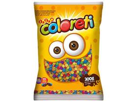 Pastilhas Chocolate Coloreti Mini Colorido Pacote 300g