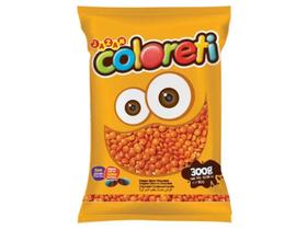 Pastilhas Chocolate Coloreti Mini Laranja Pacote 300g