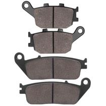 Pastilhas de freio dianteiras e traseiras SOLLON Semimetallic Fit VTX1300