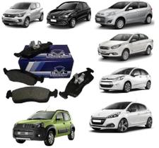 Pastilhas de freio dianteiro palio /siena /c3 /mobi /208 /uno /argo syl2182