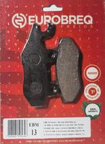 Pastilhas de Freio Eurobreq EBM13 - Cbx 250 Twister - Ybr 125 - Cb300 - Fazer 250