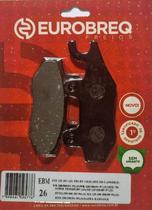 Pastilhas de Freio Eurobreq EBM26 - XTZ 125 (2002 -2012) (Diant) - YES EN 125 (Todas) (Diant) - XTZ 250 LANDER (Todas) (Diant)