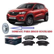 Pastilhas De Freio Original Bosch Kwid 1.0 Disco Ventilado