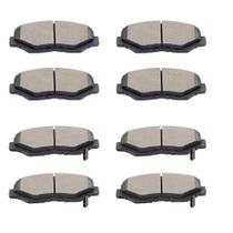 Pastilhas de freio SCITOO D537 D914 dianteiras e traseiras para Acura ILX 2013-2015, Honda Civic 2012-2015, Honda Accord 2003-2007