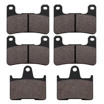 Pastilhas de freio semimetálicas dianteiras traseiras SOLLON para Suzuki GSXR