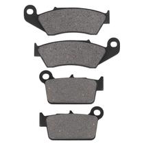 Pastilhas de freio Sollon dianteira traseira semimetálicas para Kawasaki Suzuki Yamaha