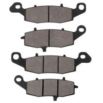 Pastilhas de freio SOLLON semimetálicas para Kawasaki VN900 VN1500 VN1600 VN1700
