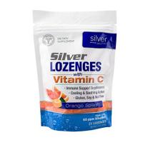Pastilhas de prata com vitamina C 21 pastilhas da Silver Biotics (American Biotech Labs) (pacote com 6)