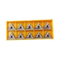 Pastilhas De Torneamento De Metal Duro 10 Peças TNMG160404R-ES TNMG331 Acessórios Para Ferramentas