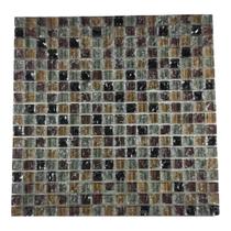 Pastilhas De Vidro Ref 1017 Placa 30x30 Cm (kit 5 Placas)