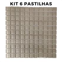 Pastilhas De Vidro Ref A004 Placa 30x30 Cm (kit 6 Placas)