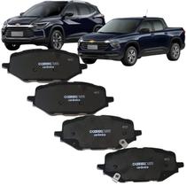 Pastilhas Freio Dianteiro Cerâmica Montana Tracker 1.0 1.2 Turbo Cobreq