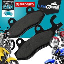 Pastilhas Freio Dianteiro Eurobreq Fazer 250 Ybr 125 Cbx 250 Twister Cb 300 Web 100