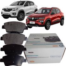 Pastilhas freio dianteiro renault kwid 1.0 12v 3cil após 2019 willtec Pastilhas freio dianteiro renault kwid 1.0 12v 3cil após 2019 willtec