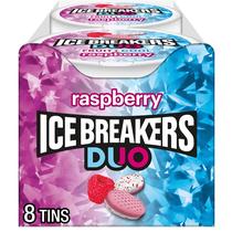 Pastilhas Ice Breakers Duo Framboesa Sem Açúcar 8 unidades