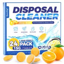 Pastilhas Limpa Triturador de Lixo Qucship com Aroma Cítrico, 24 Unidades Pastilhas Limpa Triturador de Lixo Qucship com Aroma Cítrico, 24 Unidades