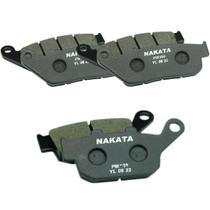 Pastilhas Nakata Dianteira + Traseira Triumph 675 Street Triple 2008 A 2012 Pastilhas Nakata Dianteira + Traseira Triumph 675 Street Triple 2008 A 2012