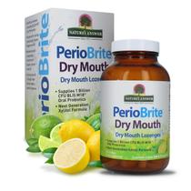 Pastilhas Nature's Answer Periobrite Dry Mouth 100% sem álcool