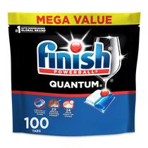 Pastilhas para Lava-Louças Finish Quantum 100 Unidades Sem Perfume Pastilhas para Lava-Louças Finish Quantum 100 Unidades Sem Perfume