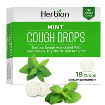 Pastilhas para tosse HERBION Naturals com sabor de menta para adultos e crianças a partir de 6 anos Pastilhas para tosse HERBION Naturals com sabor de menta para adultos e crianças a partir de 6 anos