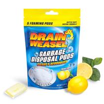 Pastilhas para Triturador de Lixo Drain Weasel 5 Unidades com Aroma de Limão Espumante