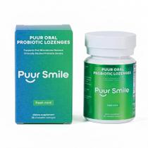 Pastilhas Probióticas Orais Puur Smile Sabor Menta 30 Unidades Pastilhas Probióticas Orais Puur Smile Sabor Menta 30 Unidades