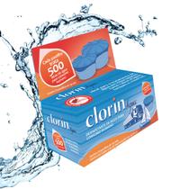 Pastilhas Purificadoras 500L Água Potável c/ 25un Clorin 500