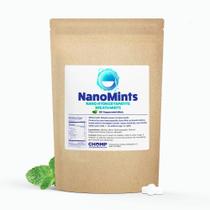 Pastilhas refrescantes CHOMP com nano-hidroxiapatita e sabor menta 150 un. Pastilhas refrescantes CHOMP com nano-hidroxiapatita e sabor menta 150 un.