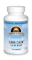 Pastilhas Source Naturals Serene Science GABA Calm - 120 Unidades