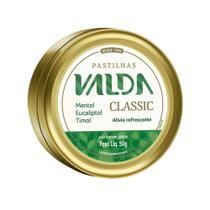 Pastilhas Valda Classic Lata 10x50 Pastilhas Valda Classic Lata 10x50