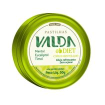 Pastilhas Valda Diet Citrus Mentolado Lata 10x50
