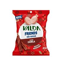 Pastilhas Valda Friends Sabor Canela Sachê 10x25g
