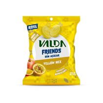 Pastilhas Valda Friends Sabor Frutas Amarelas Mentoladas Refil - Saches 10x25g Pastilhas Valda Friends Sabor Frutas Amarelas Mentoladas Refil - Saches 10x25g