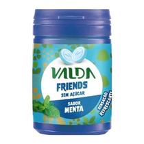 Pastilhas Valda Friends Sabor Menta Pote 6x50g