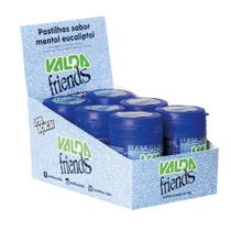 Pastilhas Valda Friends Sabor Menta Pote 6x50g