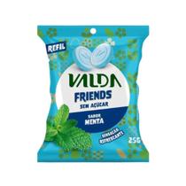 Pastilhas Valda Friends Sabor Menta Sachê 10x25g