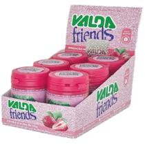 Pastilhas Valda Friends Sabor Morango Pote 6x50g