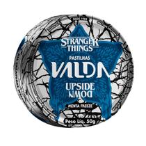 Pastilhas Valda Stranger Things Upside Down Sabor Menta Freeze Lata 50g