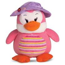 Pata de Pelúcia Kika Rosa 20 cm Antialérgica