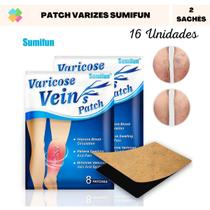 Patch Adesivo para Varizes Varicose Veins (Azul) (1 sachê - 08 und)