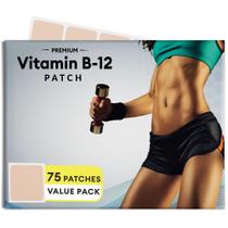 Patch B12 VitaPatch Energy Plus com adesivos de metilcobalamina 75