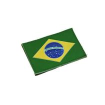 Patch Bandeira do Brasil Emborrachada - Bélica