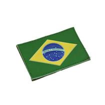 Patch Bandeira do Brasil Emborrachada - Bélica