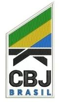 Patch Bordado Cbj Judo Brasileira Kimono Artes Marciais