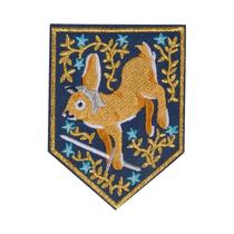 Patch Bordado De Coelho Medieval, Emblema De Coragem E Moralidade De Cavaleiro, Para Roupas, Patch Bordado De Coelho Medieval, Emblema De Coragem E Moralidade De Cavaleiro, Para Roupas,