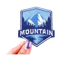 Patch Bordado De Cogumelo UFO Para Camping, Termocolante Para Roupas, Adesivo Para Costurar.