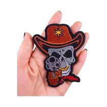 Patch Bordado De Macaco Fumante Estilo Punk, Animal Feroz, Termocolante DIY Para Roupas E Jaquetas