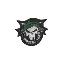 Patch Bordado De Opresso Liber Com Fecho De Contato